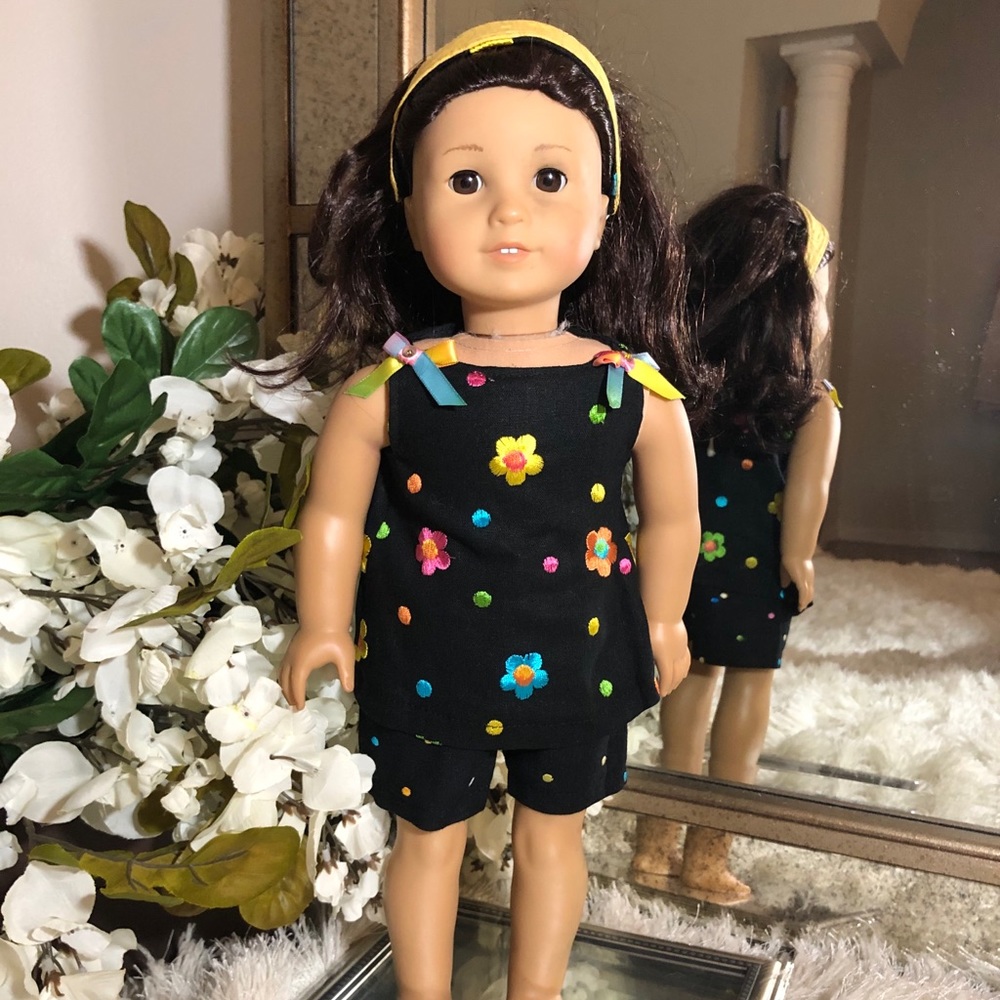 American Girl Doll Shorts Outfit